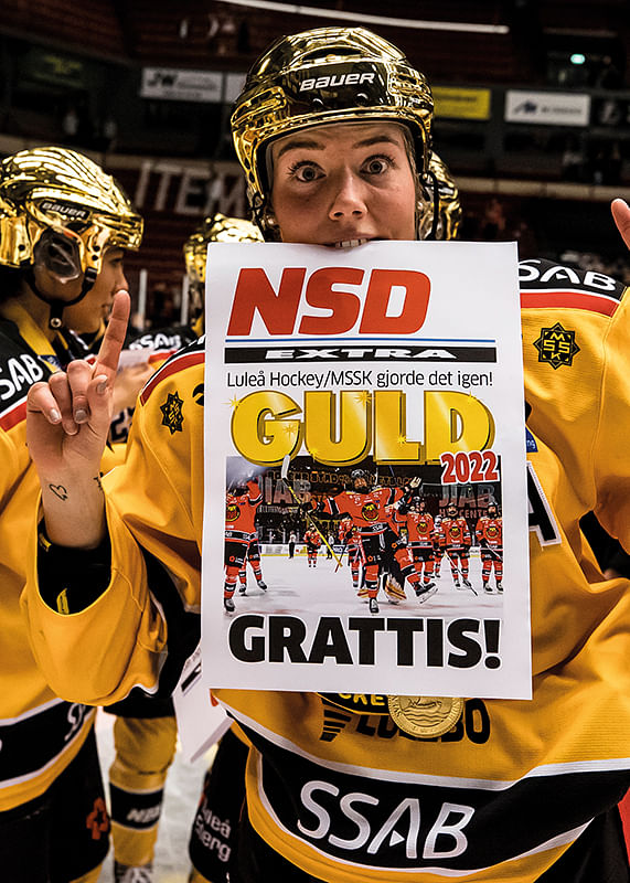 Ronja Savolainen SM-Guld 2022 Luleå Hockey-12
