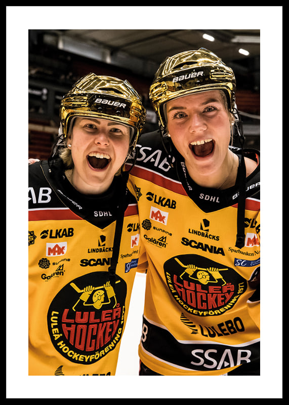 Noora Tulus Och Ronja Savolainen SM-Guld 2022 Luleå Hockey-12