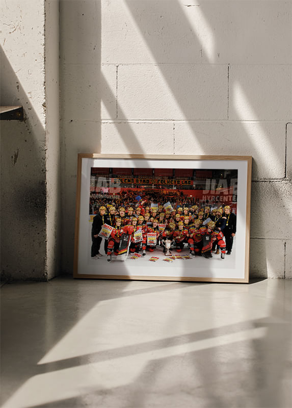 Poster SDHL Svenska mästare 2023 crossfade