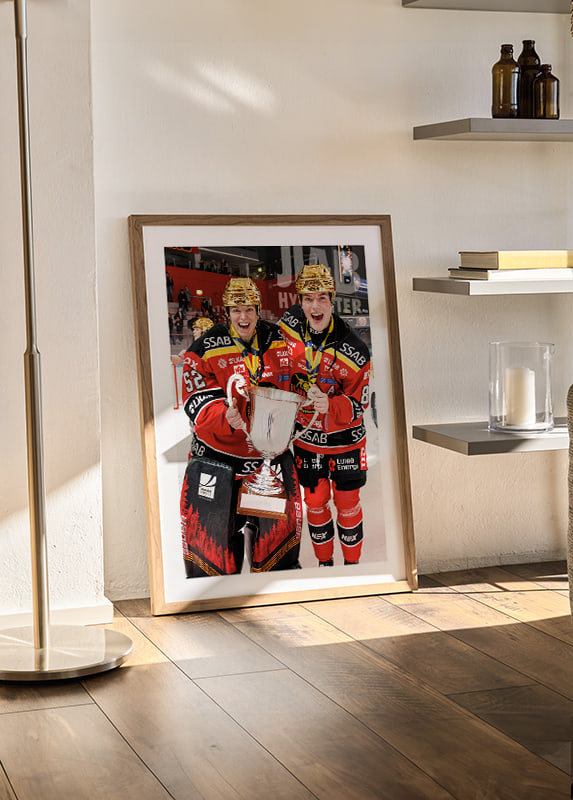 Sara Grahn Och Ronja Savolainen SM-Guld 2023 Luleå Hockey-12
