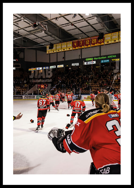 Poster Eufori vid slutsignal Guld Dam 2023