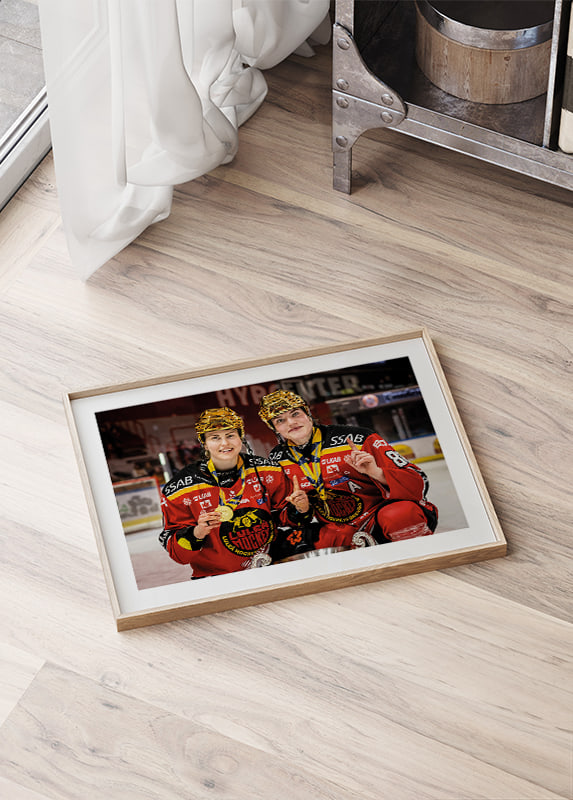 Noora Tulus Och Ronja Savolainen SM-Guld 2023 Luleå Hockey-12