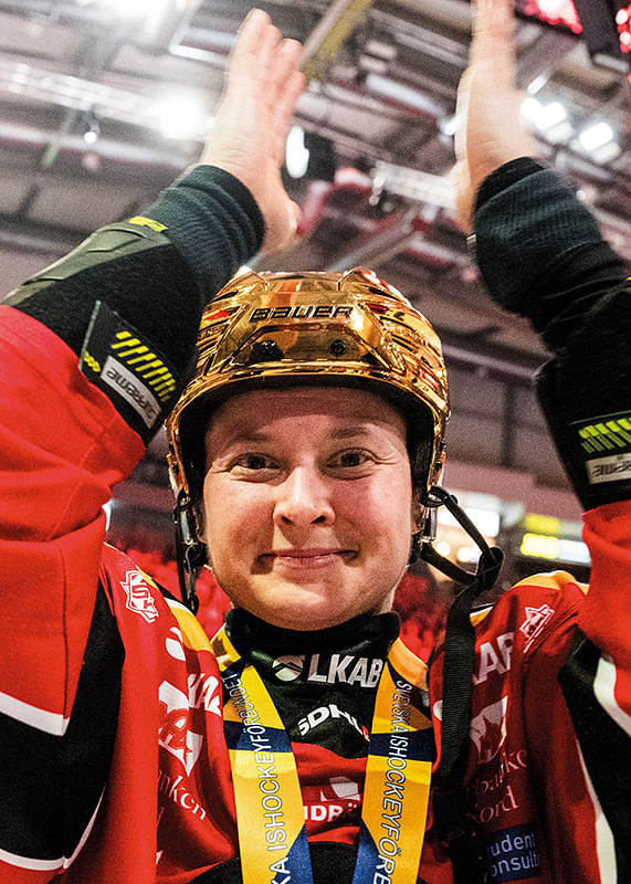 Jenni Hiirikoski SM-Guld 2024 Luleå Hockey-12
