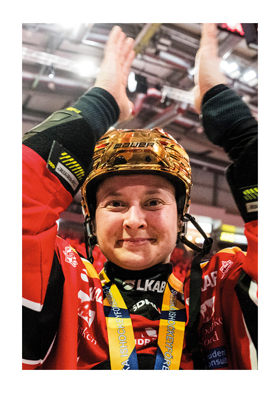 Jenni Hiirikoski SM-Guld 2024 Luleå Hockey-12