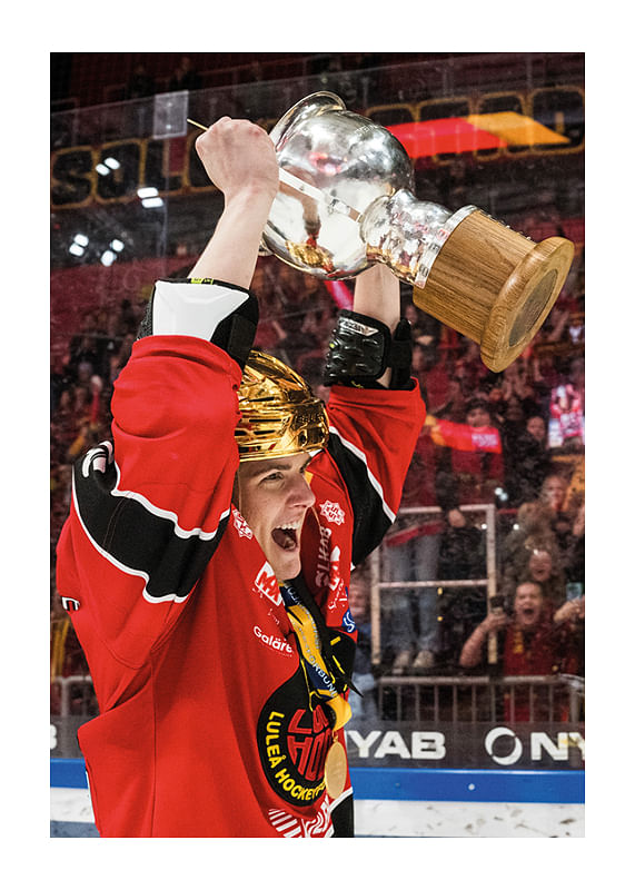 Poster Emma Nordin SM-Guld 2024 Luleå Hockey