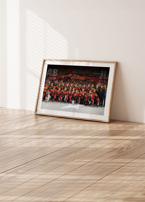 Poster SDHL Svenska mästare 2024 crossfade