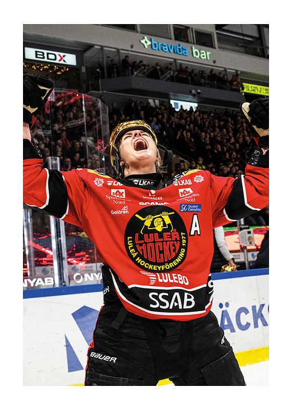 Poster Emma Nordin SM-Guld 2024 No.2 Luleå Hockey