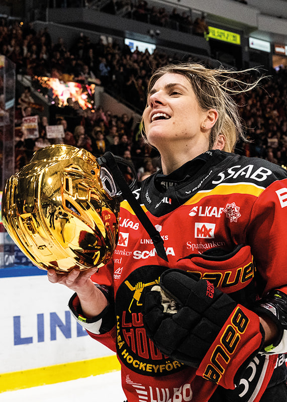 Emma Nordin SM-Guld 2024 No.3 Luleå Hockey-12