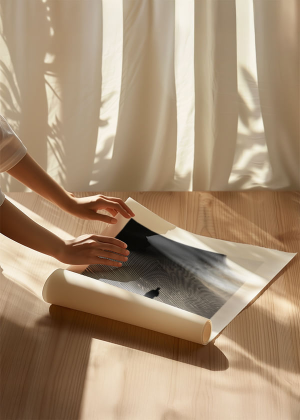 Póster Monochrome Journey crossfade