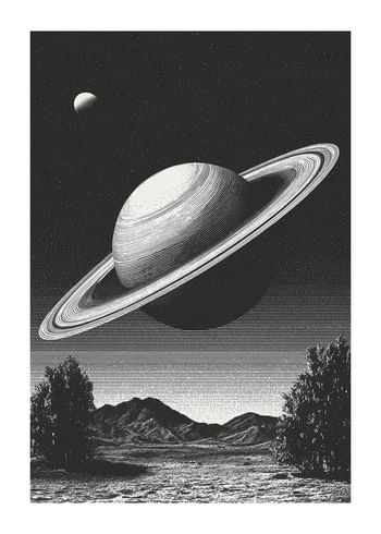 Poster Saturn Rising