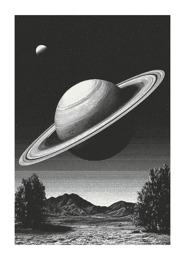 Poster Saturn Rising