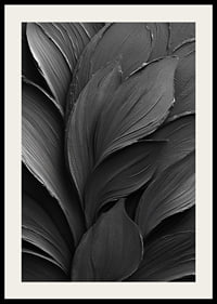 Dark, elegant leaves form a harmonious dance.-4