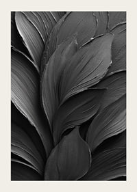 Dark, elegant leaves form a harmonious dance.-5