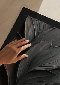 Dark, elegant leaves form a harmonious dance.-9