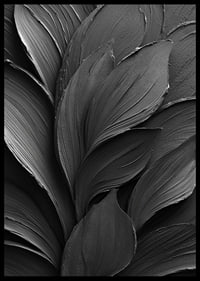 Dark, elegant leaves form a harmonious dance.-6