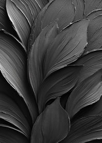 Dark, elegant leaves form a harmonious dance.-7