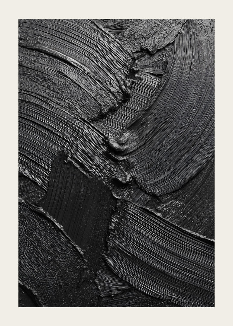 Djup och dynamisk svart textur målar kraftfulla känslor.-12