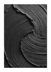 Mörka, virvlande streck ger en lugn, elegant känsla.-3