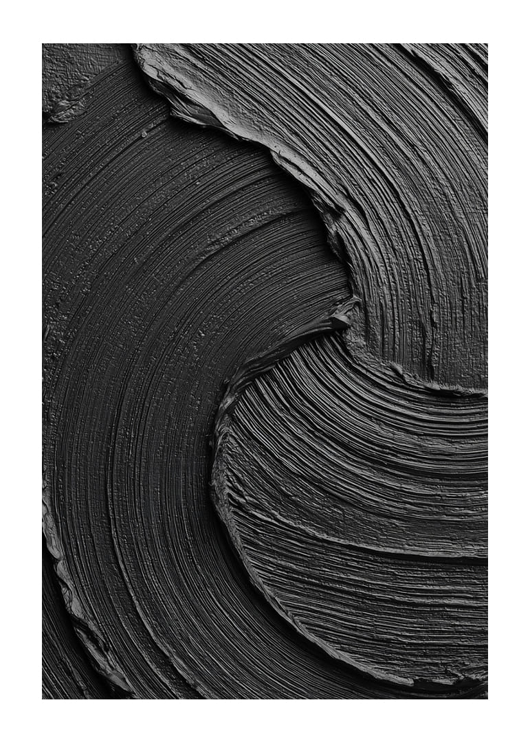 Mörka, virvlande streck ger en lugn, elegant känsla.-12