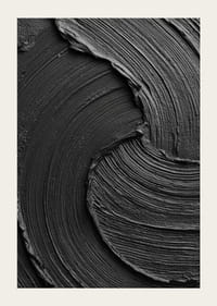 Mörka, virvlande streck ger en lugn, elegant känsla.-5