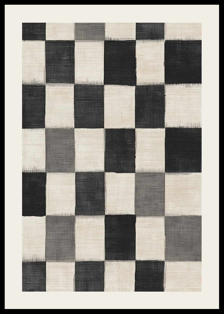 Elegant mönstermagi i monokroma toner.-12
