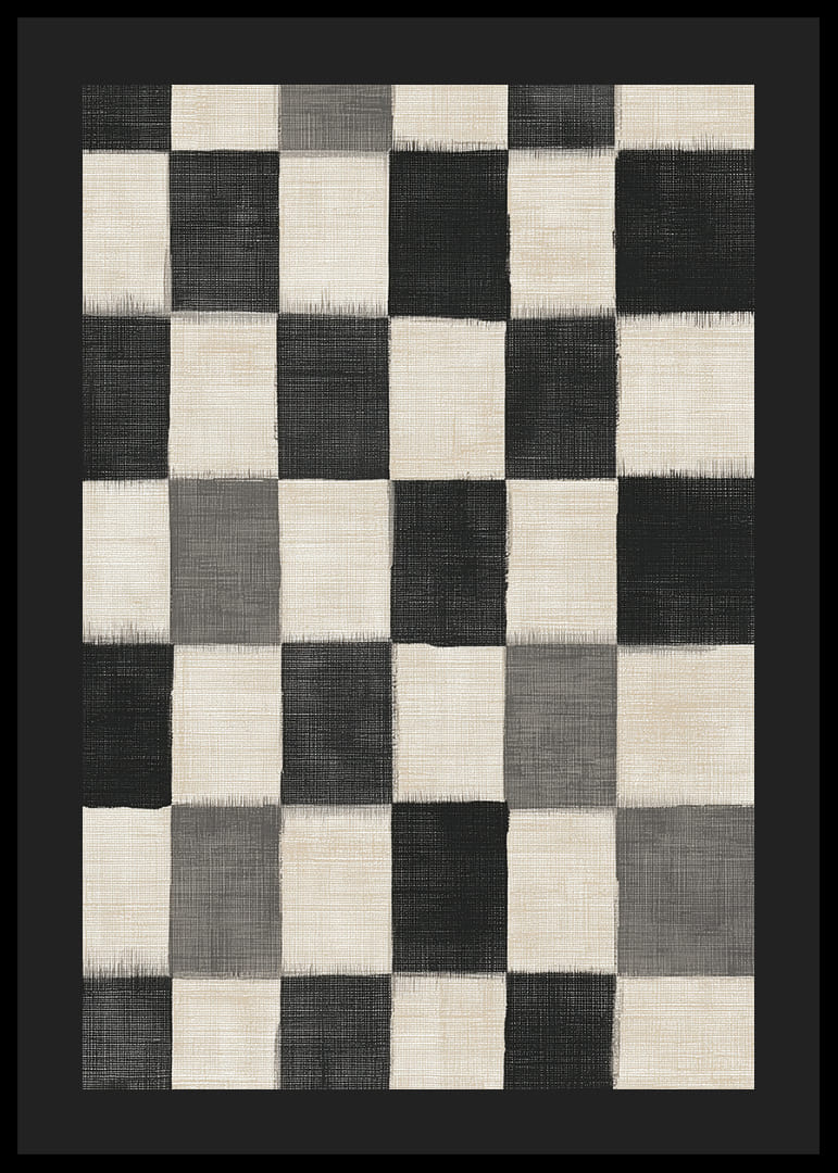 Elegant mönstermagi i monokroma toner.-12