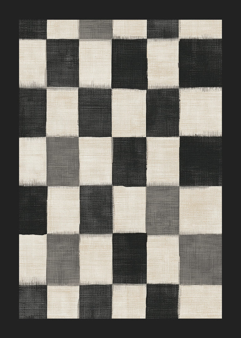 Elegant mönstermagi i monokroma toner.-12