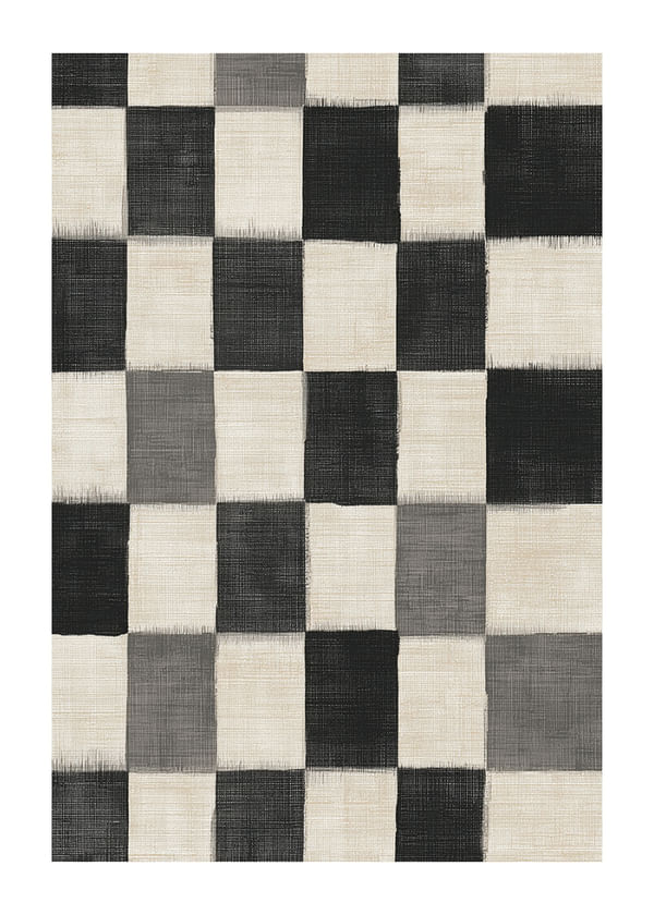 Poster Checkerboard Charm