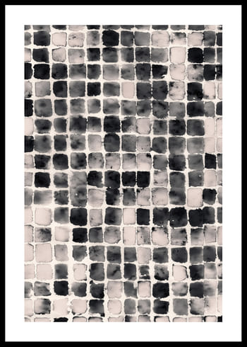 Plakat Monochrome Mosaic