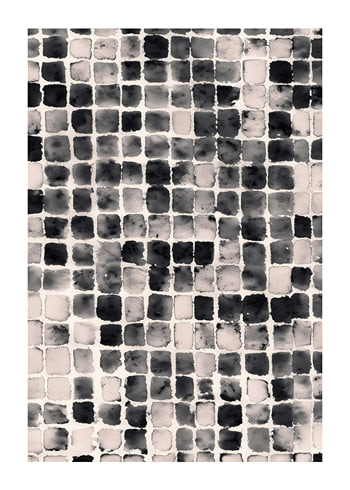 Plakat Monochrome Mosaic