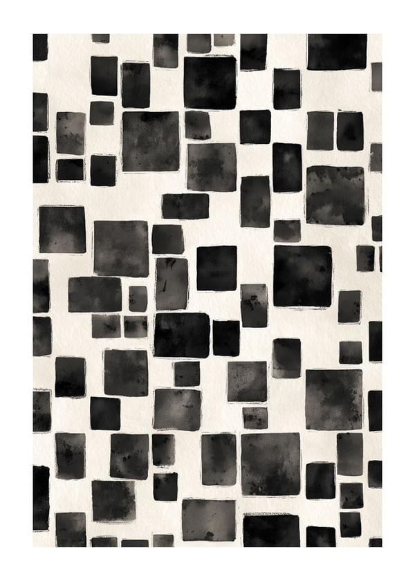 Poster Shadow Squares