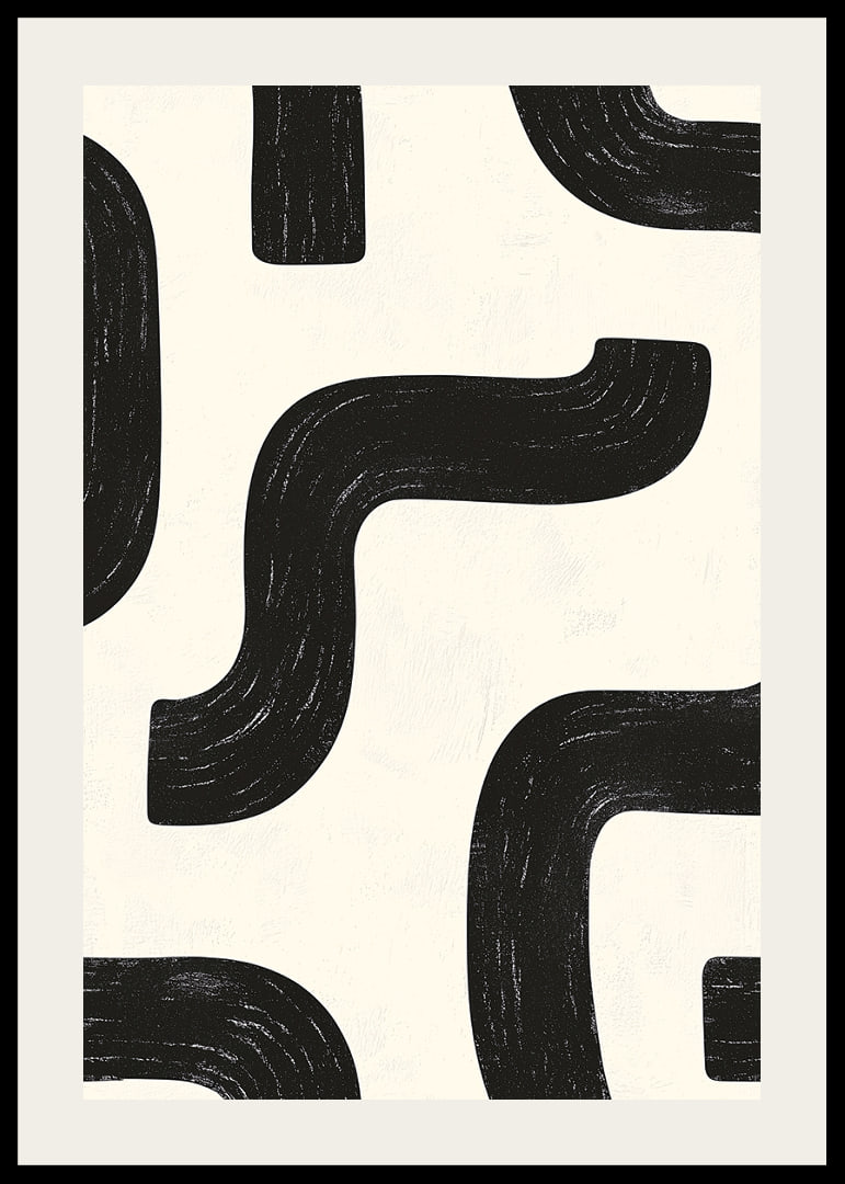 Black and white curves create a dynamic visual rhythm.-12