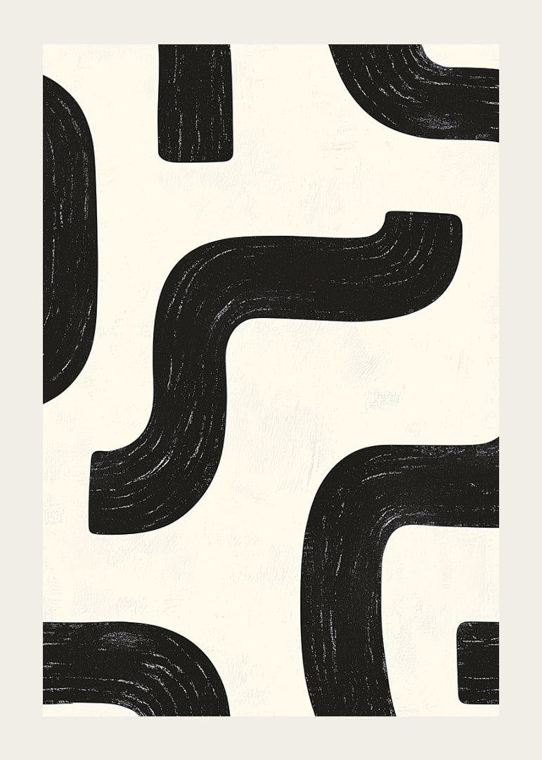 Black and white curves create a dynamic visual rhythm.-12