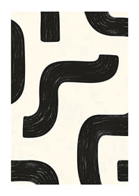 Black and white curves create a dynamic visual rhythm.-1