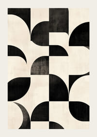 Curbele alb-negru creează un balet perfect armonios.-3