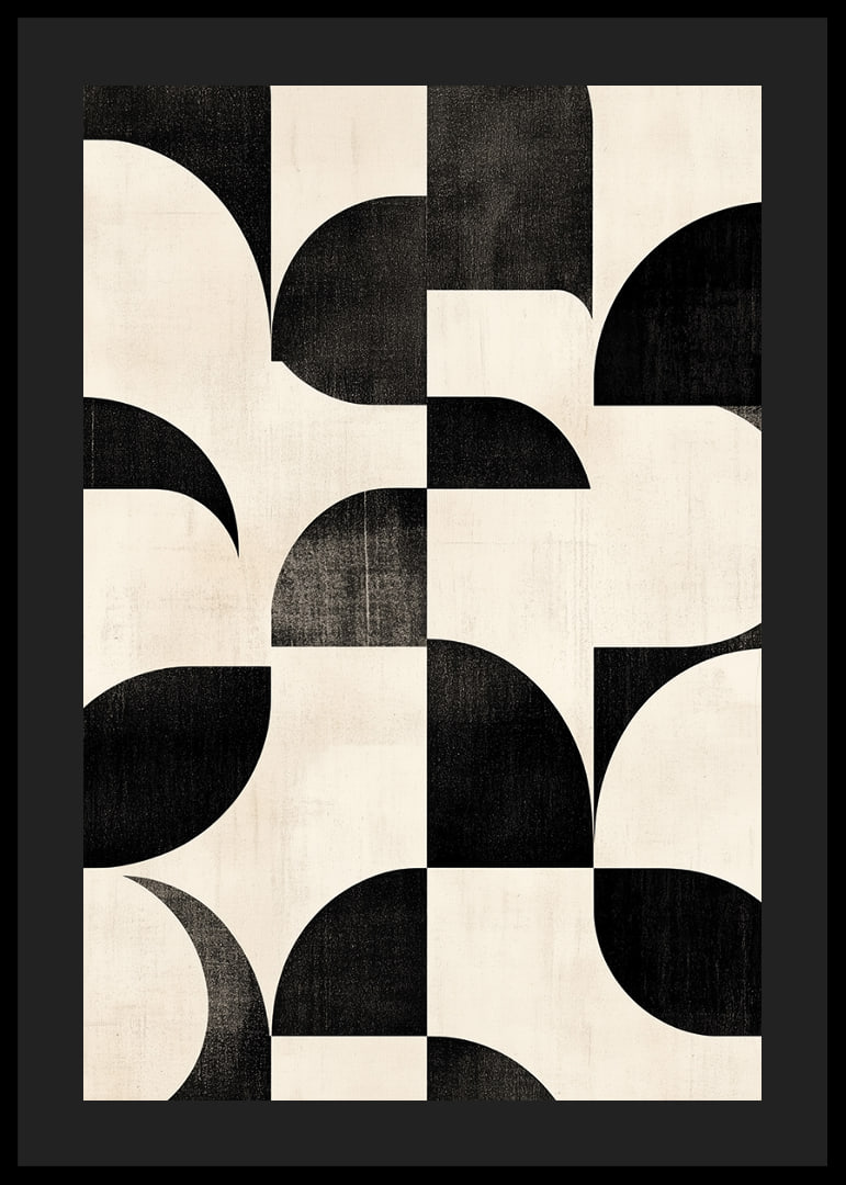 Black and white curves create a perfectly harmonious ballet.-12