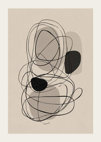 Dynamic lines meet soft abstraction in harmonious balance.-3