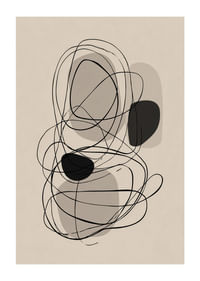 Liniile dinamice întâlnesc abstracția delicată într-un echilibru armonios.-1