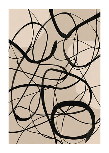 Poster Dance Of Lines