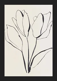 Stilren blomposter med minimalistisk design och stilfulla linjer.-5