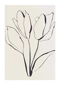 Stilren blomposter med minimalistisk design och stilfulla linjer.-1