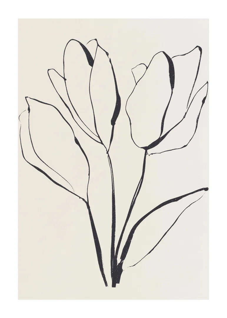 Stilren blomposter med minimalistisk design och stilfulla linjer.-12
