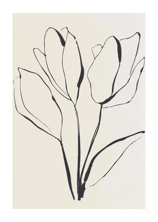 Poster Minimalist Flora