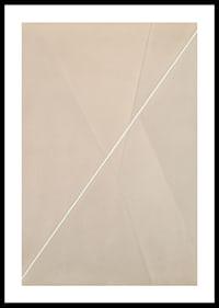 Mjuka, neutrala toner smyger över duken i en subtil abstraktion.-0