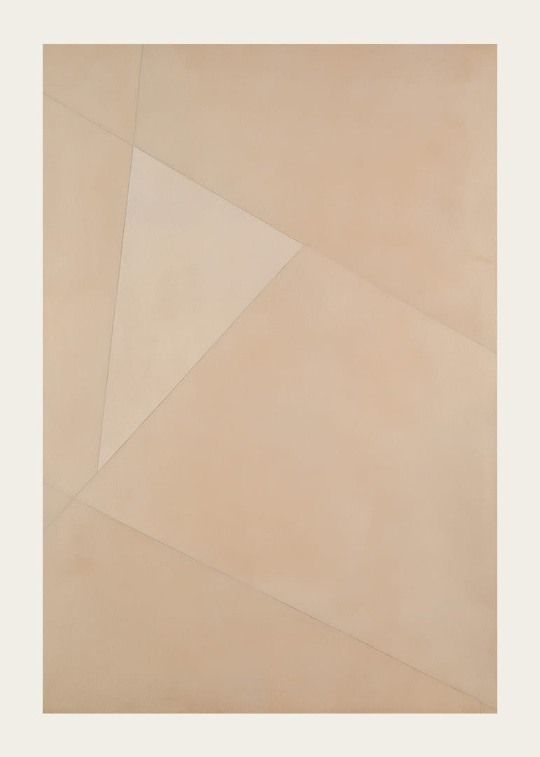 Soft geometric shapes in soothing pastels.-12