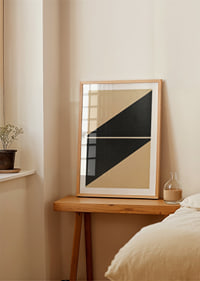 Minimalistisk elegans med geometriskt mönster.-8
