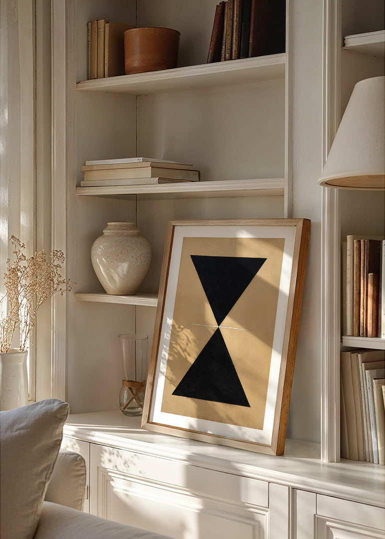 Elegant geometric balance with a hypnotic aura.-12