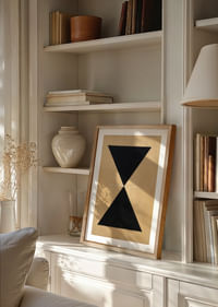 Echilibru geometric elegant cu o aură hipnotică.-4