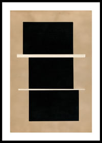 Poster abstract elegant, cu contraste geometrice.-0