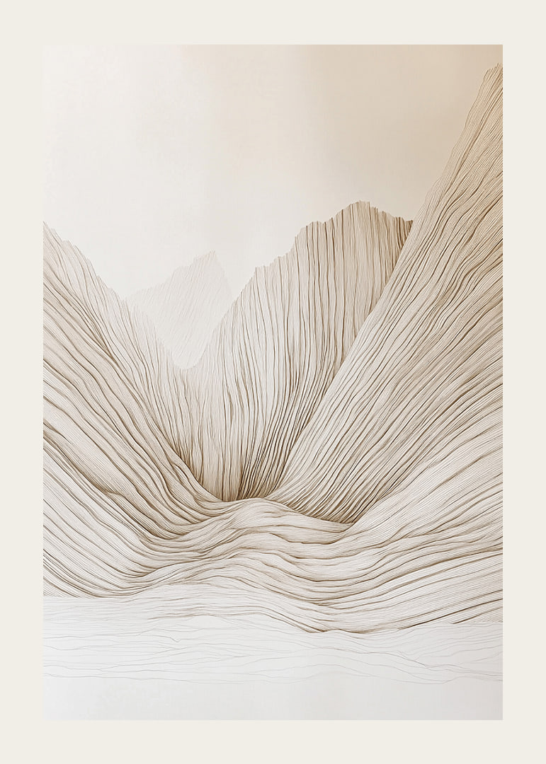 Soft, rolling mountains create a tranquil harmony.-12